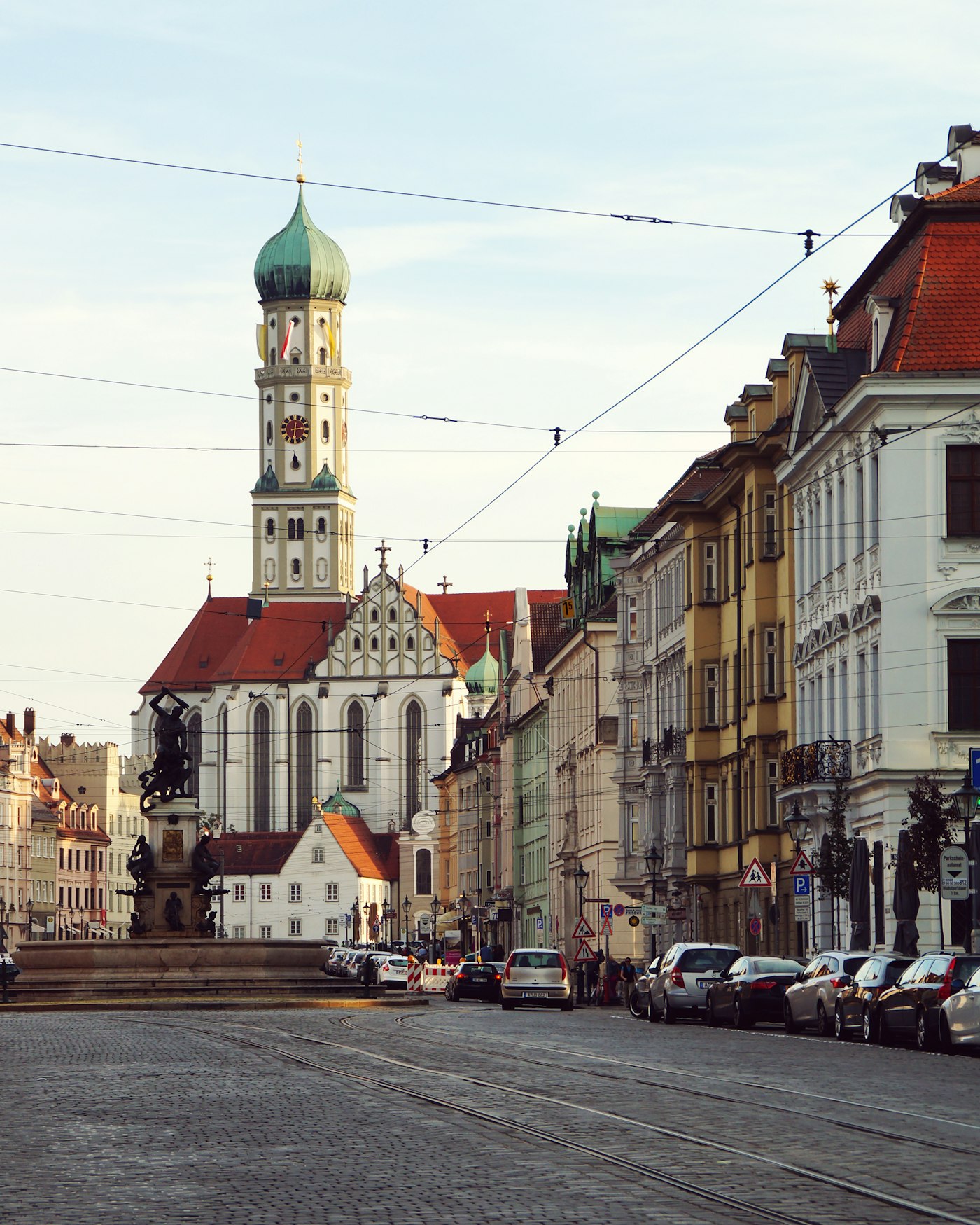 Augsburg mit Perlachturm